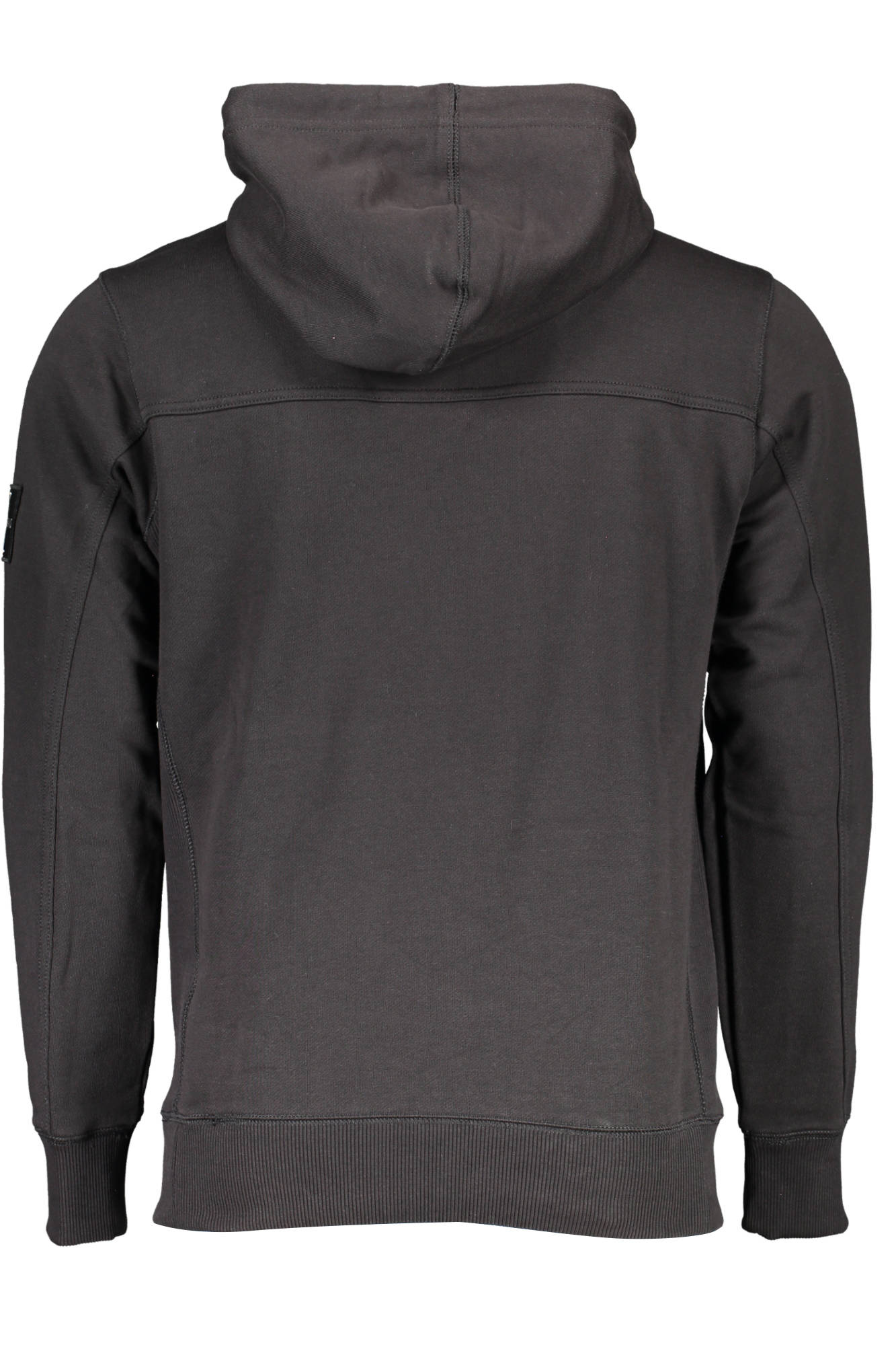CALVIN KLEIN Sweatshirt Herren mit Reißverschluss – Kapuze & Logo-Detail Schwarz