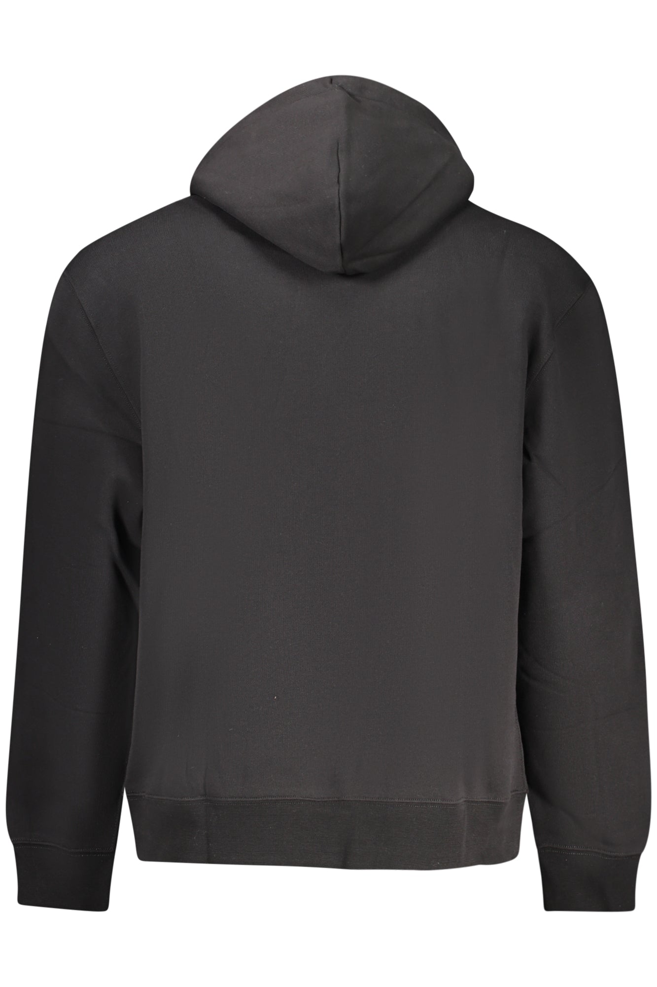 Calvin Klein Herren Schwarzes Sweatshirt Mit Reissverschluss Schwarz
