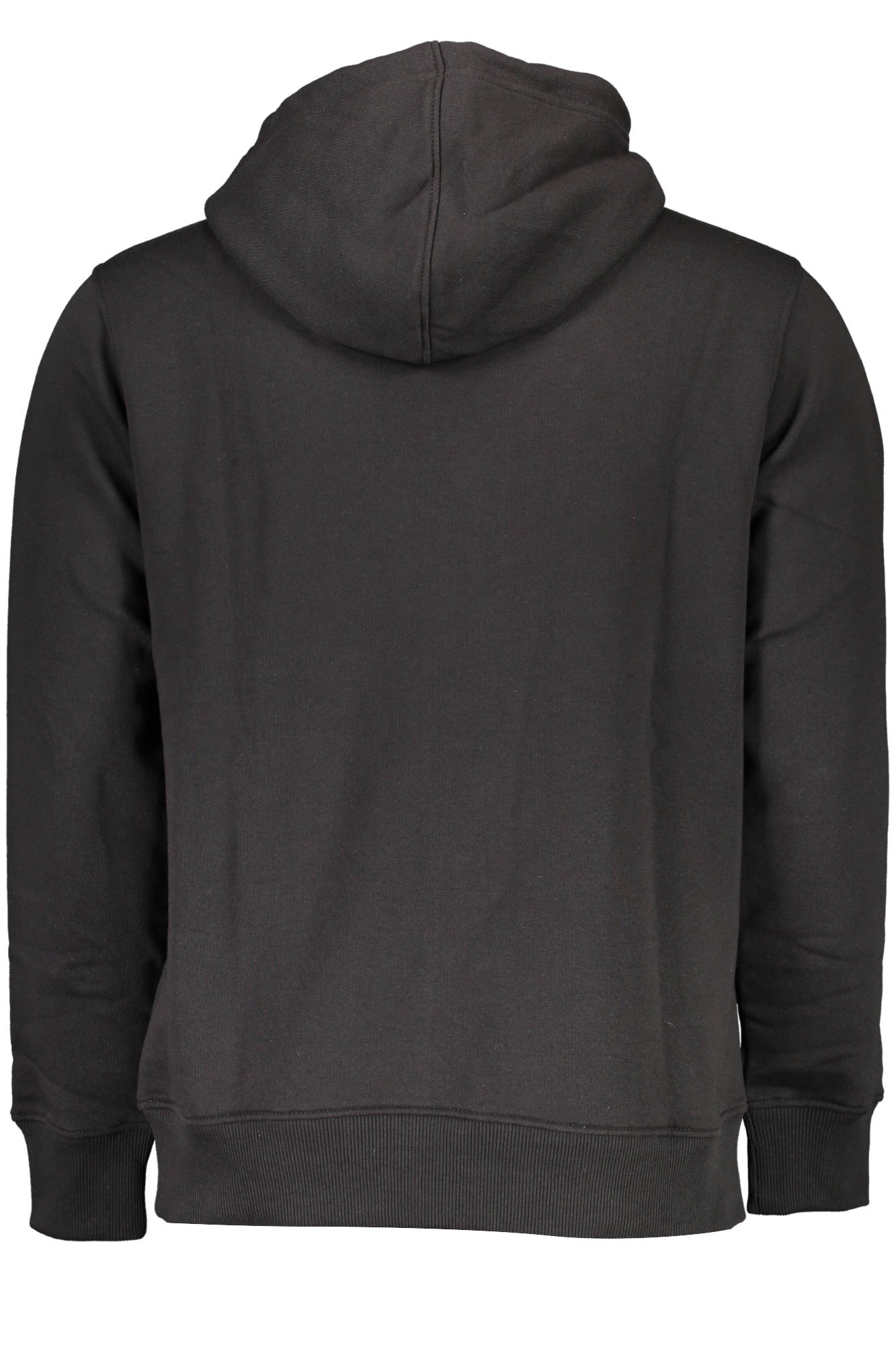 CALVIN KLEIN Sweatshirt Herren Schwarz – Kapuzenpullover mit Logo-Stickerei Schwarz