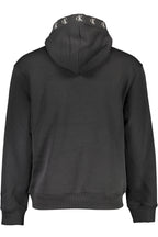 CALVIN KLEIN HERREN SCHWARZES SWEATSHIRT MIT REISSVERSCHLUSS