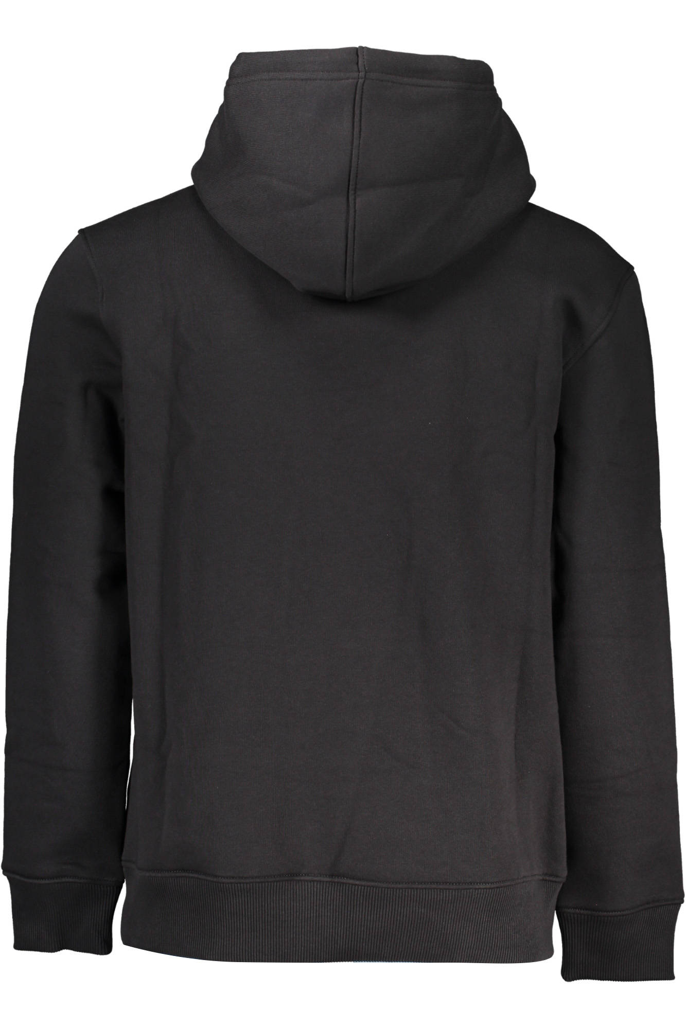 Calvin Klein Schwarzes Herren-Sweatshirt Mit Reissverschluss Schwarz
