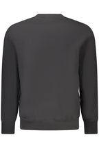 CALVIN KLEIN HERREN SCHWARZES SWEATSHIRT MIT REISSVERSCHLUSS