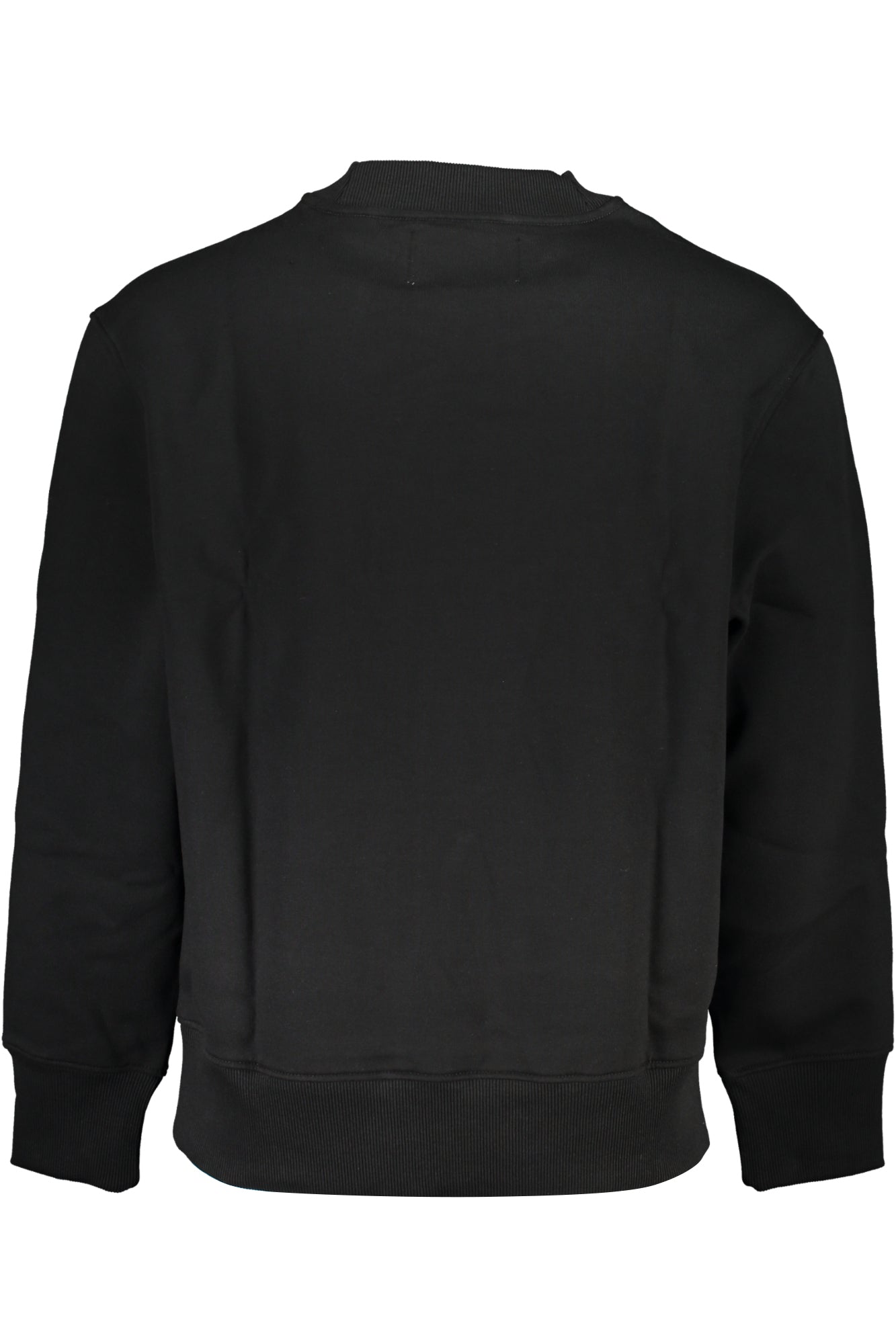 Calvin Klein Schwarzes Herren-Sweatshirt Mit Reissverschluss Schwarz