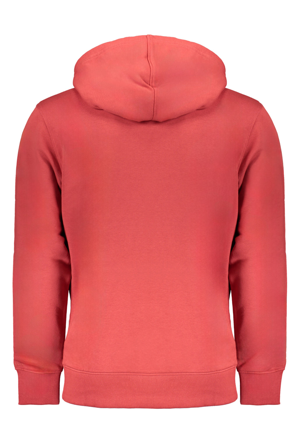 CALVIN KLEIN HERREN-SWEATSHIRT MIT ZIP-OUT IN ROT