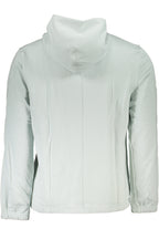 CALVIN KLEIN GRÜNES REISSVERSCHLUSS-SWEATSHIRT FÜR HERREN