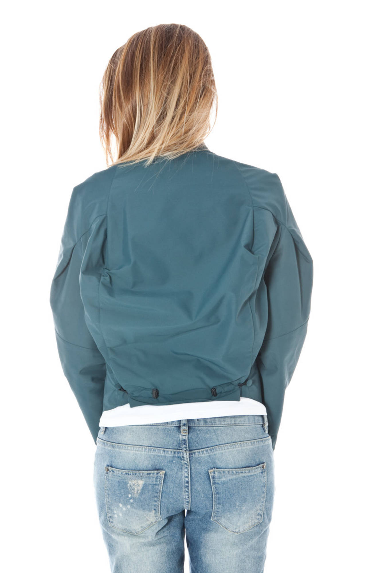 CALVIN KLEIN Damen-Sportjacke Grün – Italienische Qualität für Herbst/Winter Grün