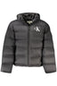 CALVIN KLEIN Herren Jacke – Langarm-Jacke, mit Kapuze Schwarz