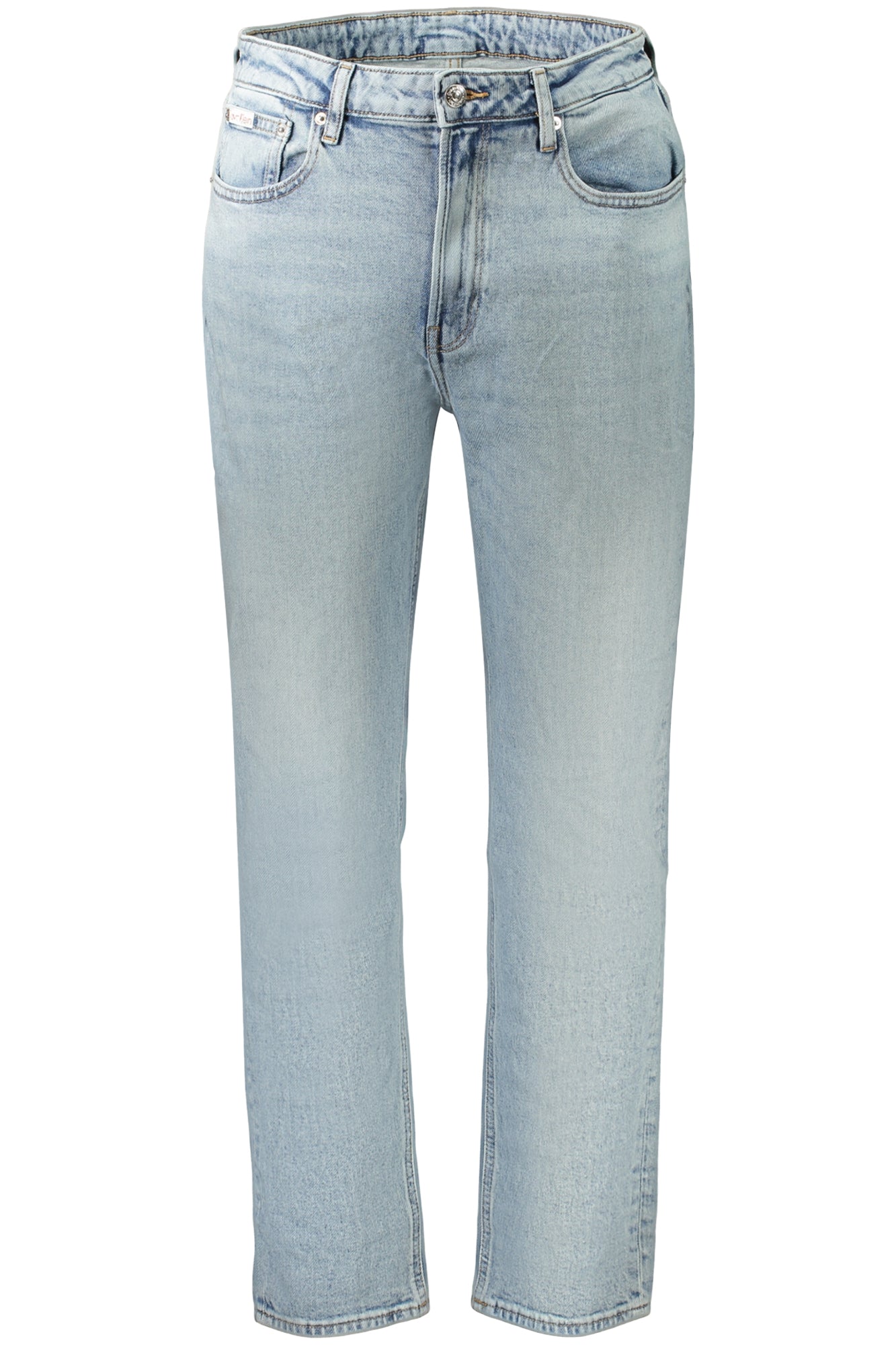 CALVIN KLEIN Damen Jeans – mit Taschen, mit Reißverschluss Hellblau