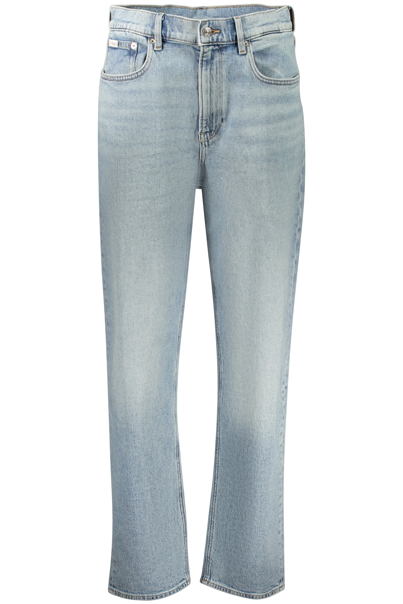 Calvin Klein Damen-Jeans Aus Denim, Blau Hellblau