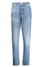 Calvin Klein Damen-Denim-Jeans Blau Hellblau