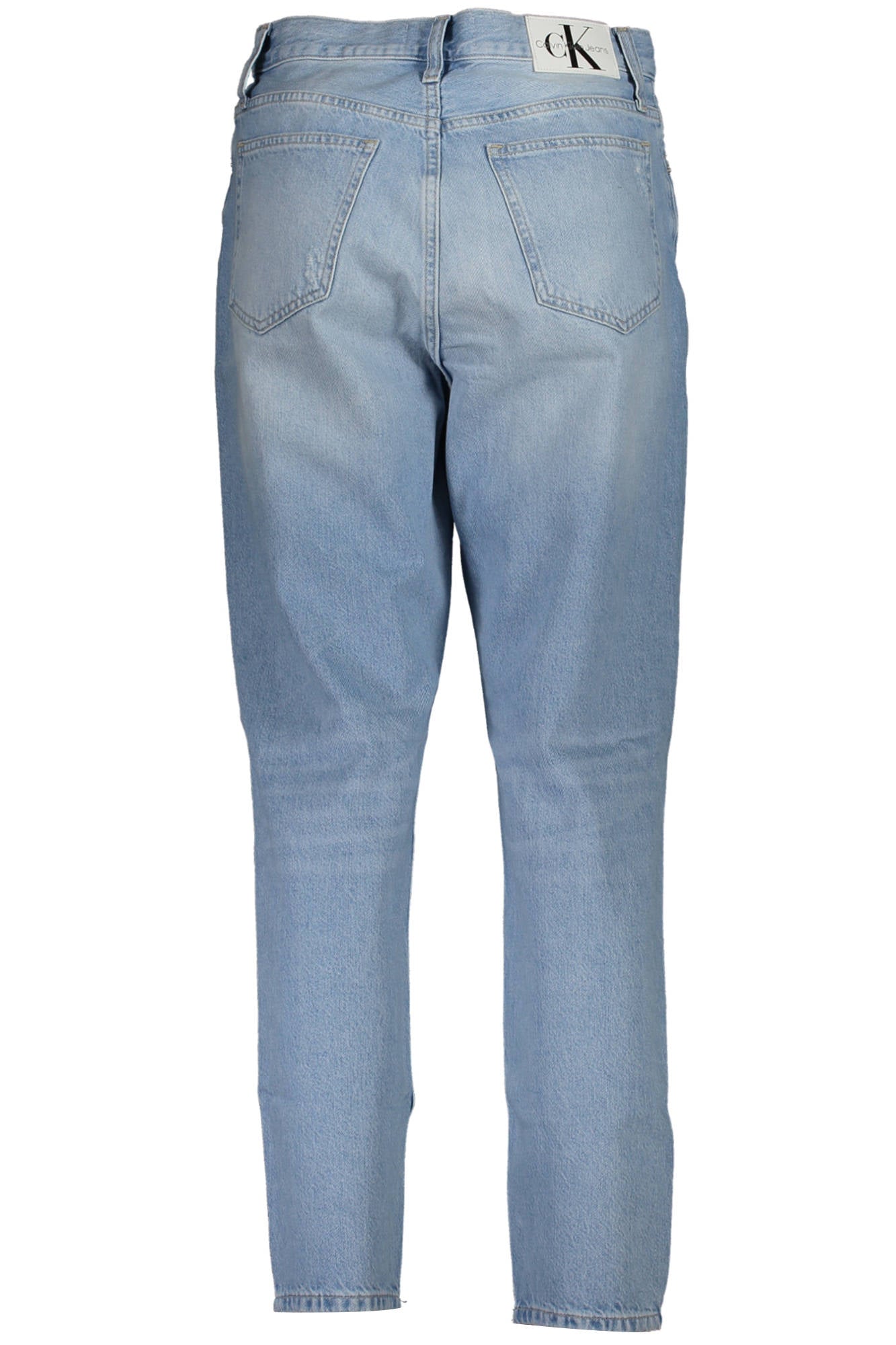 CALVIN KLEIN Jeans Damen Blau – 5-Pocket Denim mit Washed-Effect | soulluna.de Hellblau