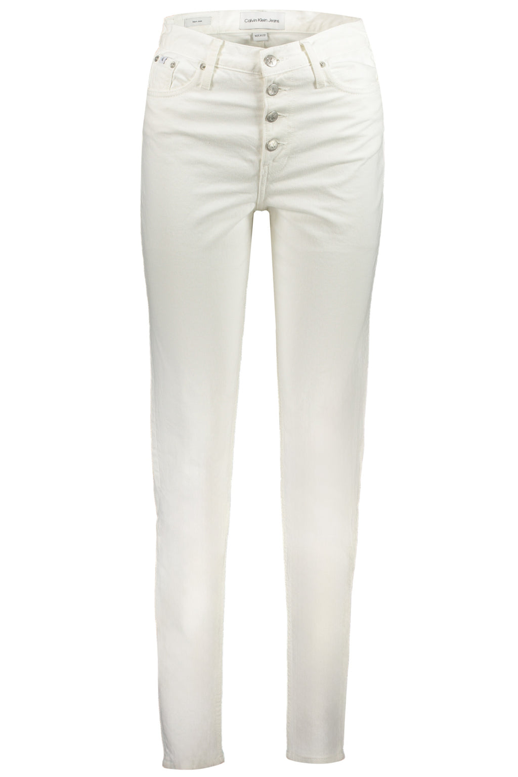 CALVIN KLEIN DAMEN-DENIM-JEANS WEISS