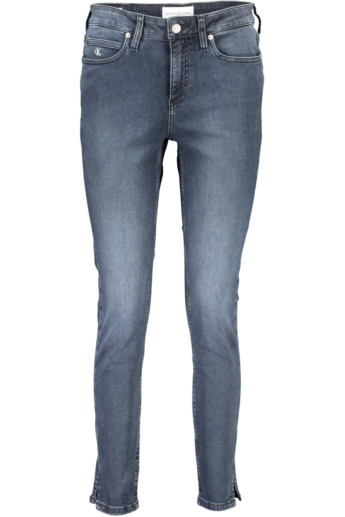 CALVIN KLEIN Jeans Damen Blau – 5-Pocket Denim Hose für Frühjahr/Sommer Blau