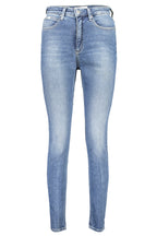 CALVIN KLEIN DAMEN-DENIM-JEANS BLAU