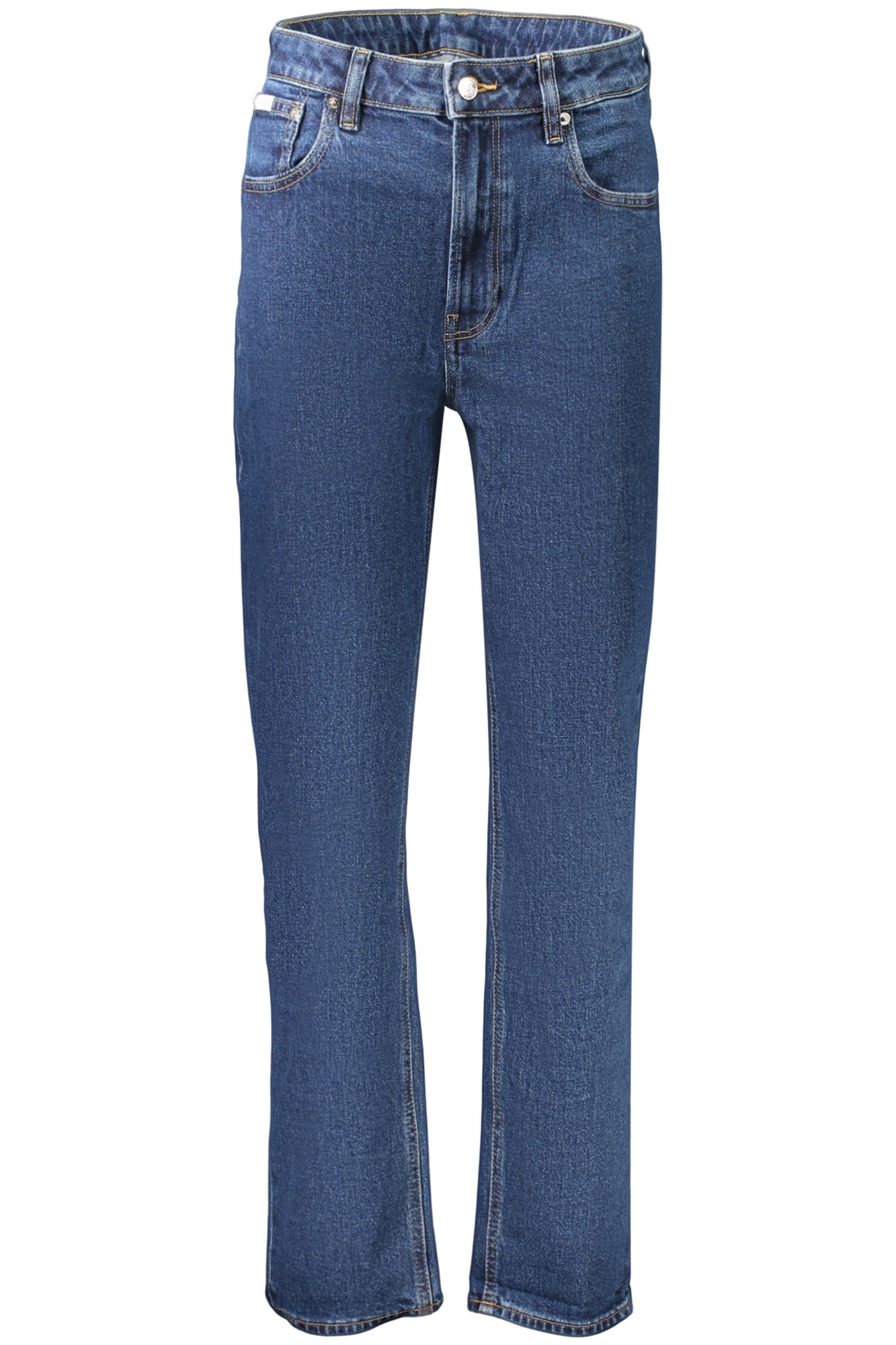 CALVIN KLEIN Damen Jeans – mit Taschen, mit Reißverschluss Blau Hauptbild