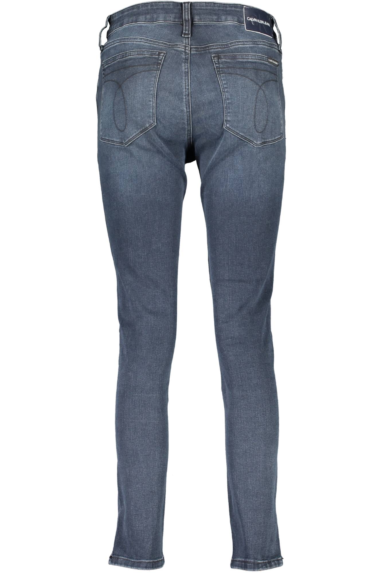 CALVIN KLEIN Jeans Damen Blau – 5-Pocket Denim Hose für Frühjahr/Sommer Blau