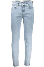 CALVIN KLEIN JEANS DENIM HERREN HELLBLAU