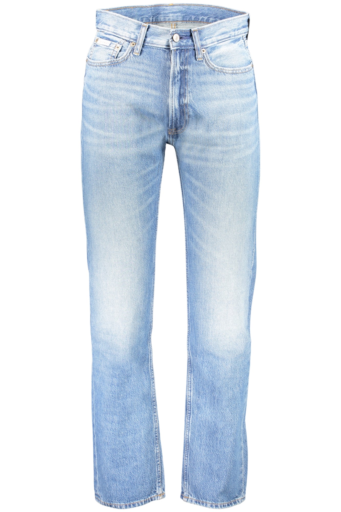 CALVIN KLEIN Herren Jeans – mit Taschen, mit Reißverschluss Hellblau