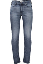 CALVIN KLEIN HERREN-DENIM-JEANS BLAU
