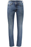 CALVIN KLEIN Herren Jeans – mit Taschen, mit Reißverschluss Blau