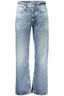 CALVIN KLEIN Herren Jeans – mit Taschen, mit Reißverschluss Blau