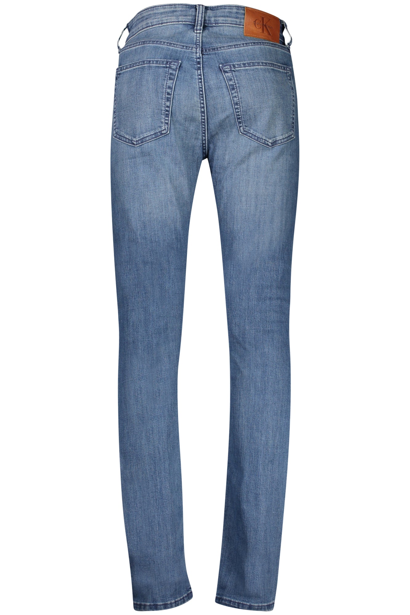CALVIN KLEIN Herren Jeans – mit Taschen, mit Reißverschluss Blau