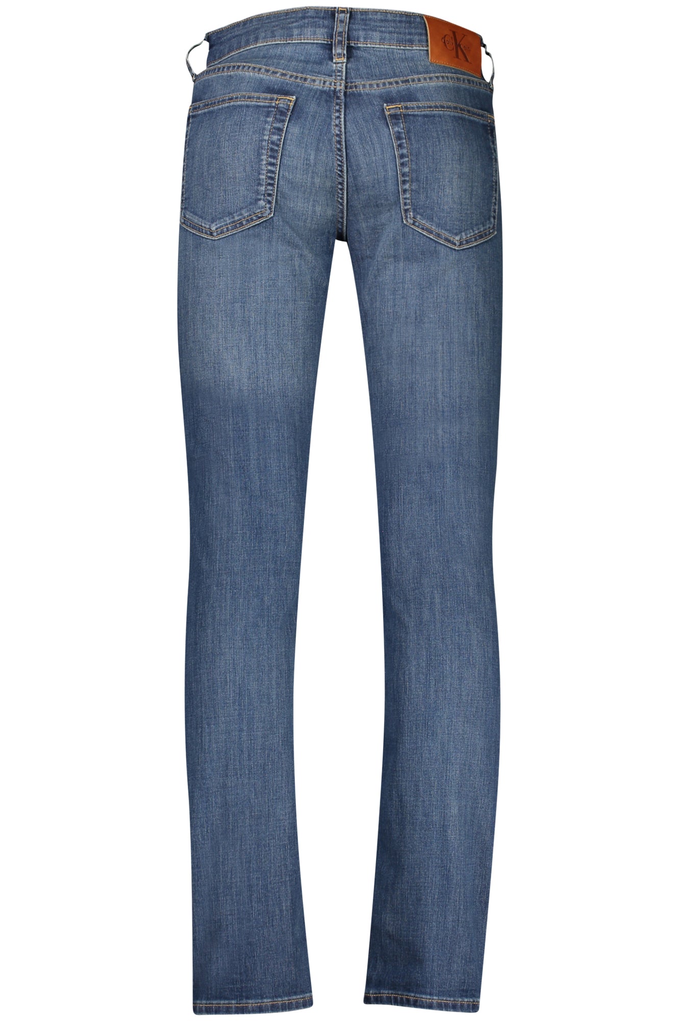 CALVIN KLEIN Herren Jeans – mit Taschen, mit Reißverschluss Blau