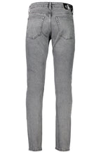 CALVIN KLEIN HERREN-JEANS AUS GRAUEM DENIM