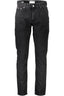CALVIN KLEIN HERREN-JEANS AUS SCHWARZEM DENIM