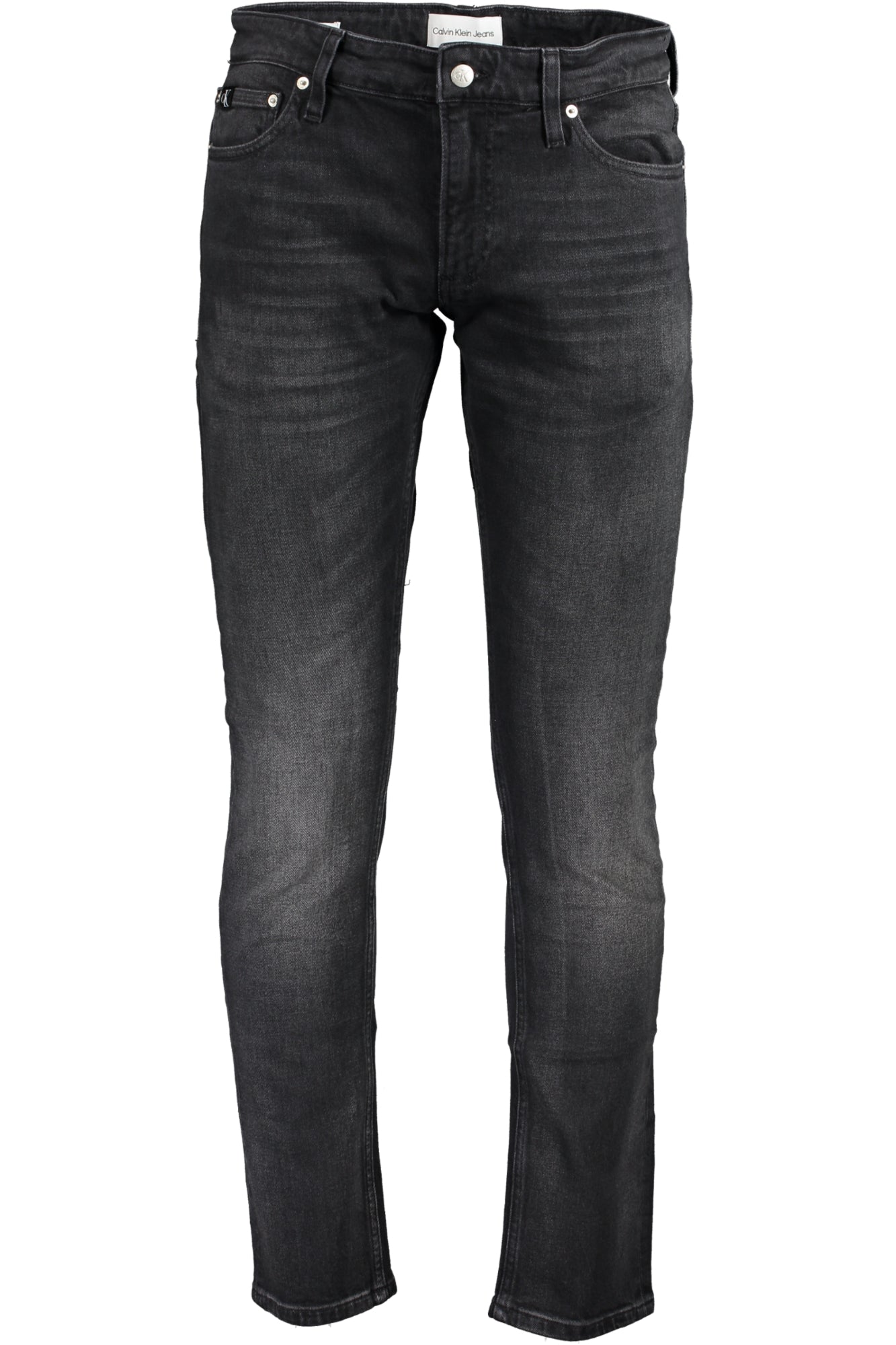 CALVIN KLEIN HERREN-JEANS AUS SCHWARZEM DENIM