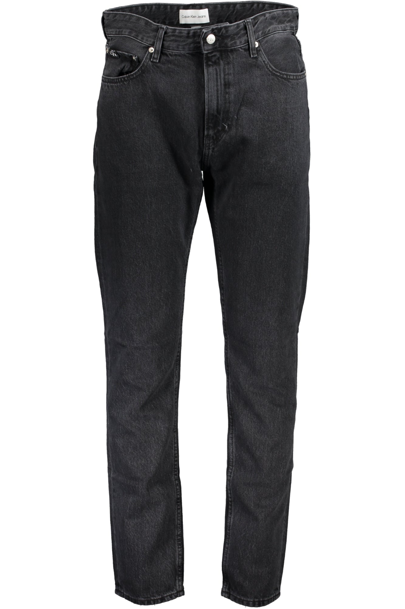 Calvin Klein Herren-Jeans Aus Schwarzem Denim Schwarz