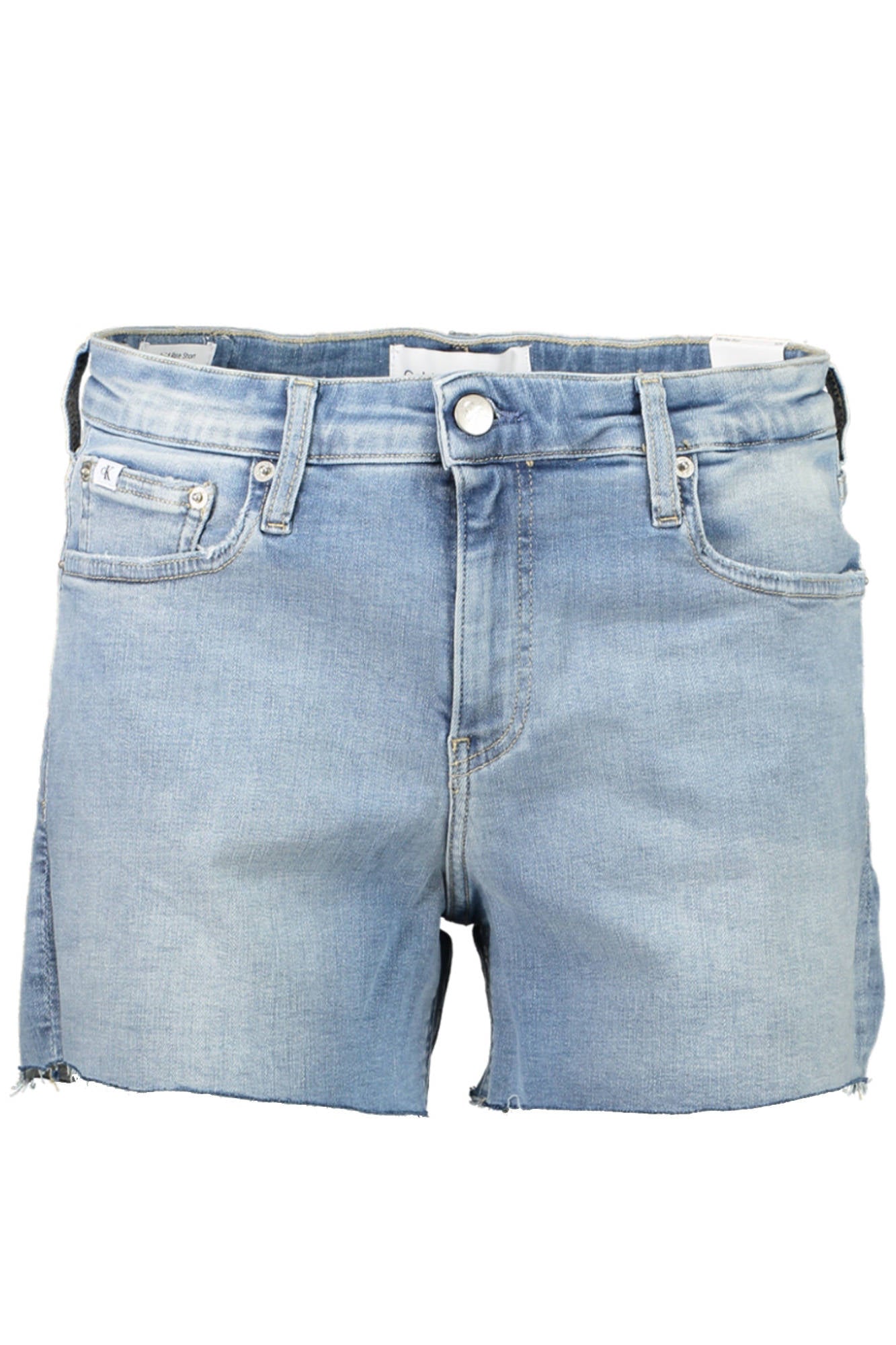 CALVIN KLEIN Jeansshorts Damen Hellblau – 20% recycelte Baumwolle | soulluna.de Hellblau