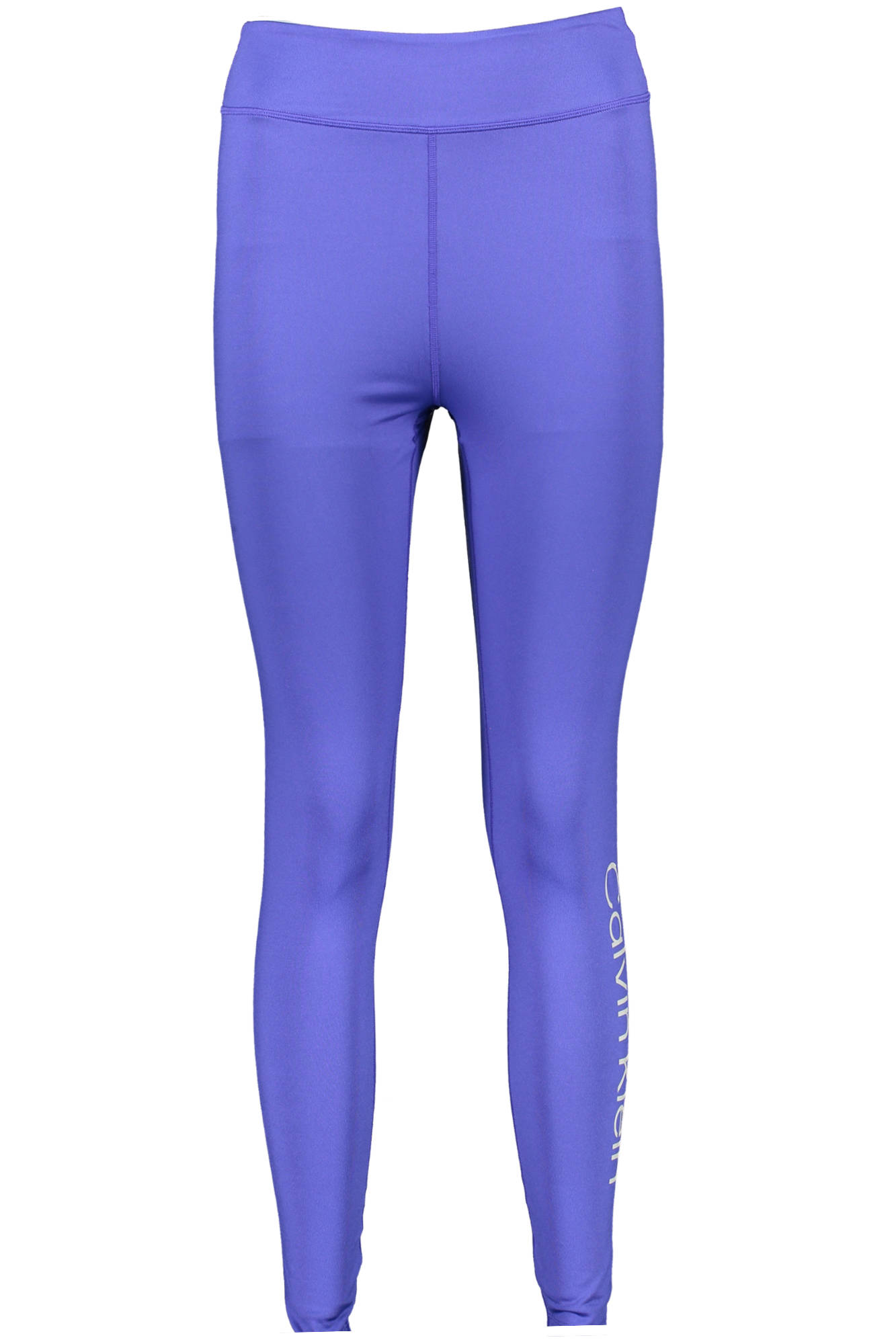 CALVIN KLEIN Damen-Leggings Blau – Elastischer Bund mit Reflexdruck | soulluna.de Blau