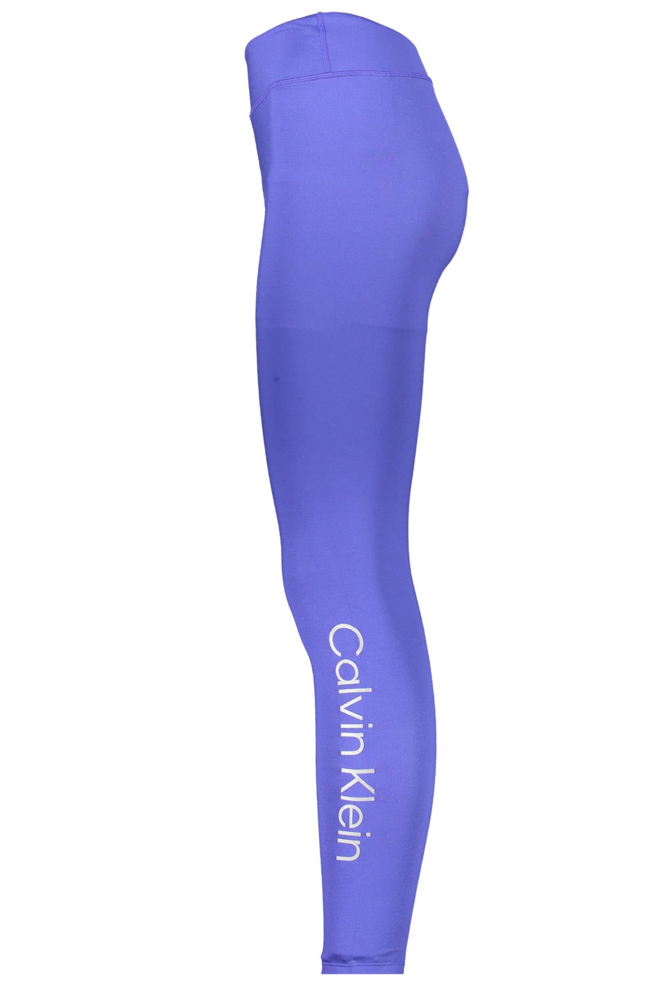 CALVIN KLEIN Damen-Leggings Blau – Elastischer Bund mit Reflexdruck | soulluna.de Blau
