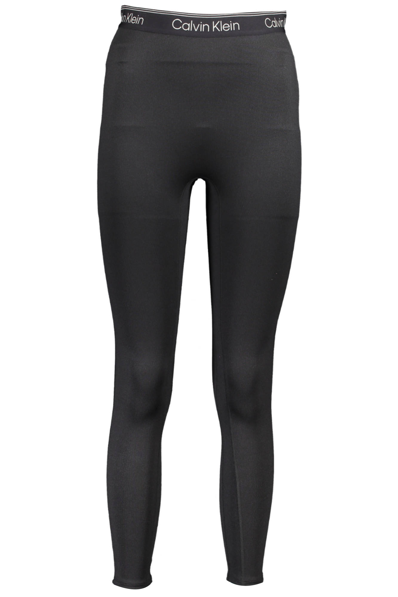 CALVIN KLEIN Leggings Damen Schwarz – Elastischer Bund mit Logo-Print | soulluna.de Schwarz