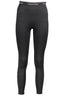 CALVIN KLEIN Leggings Damen Schwarz – Elastischer Bund mit Logo-Print | soulluna.de Schwarz