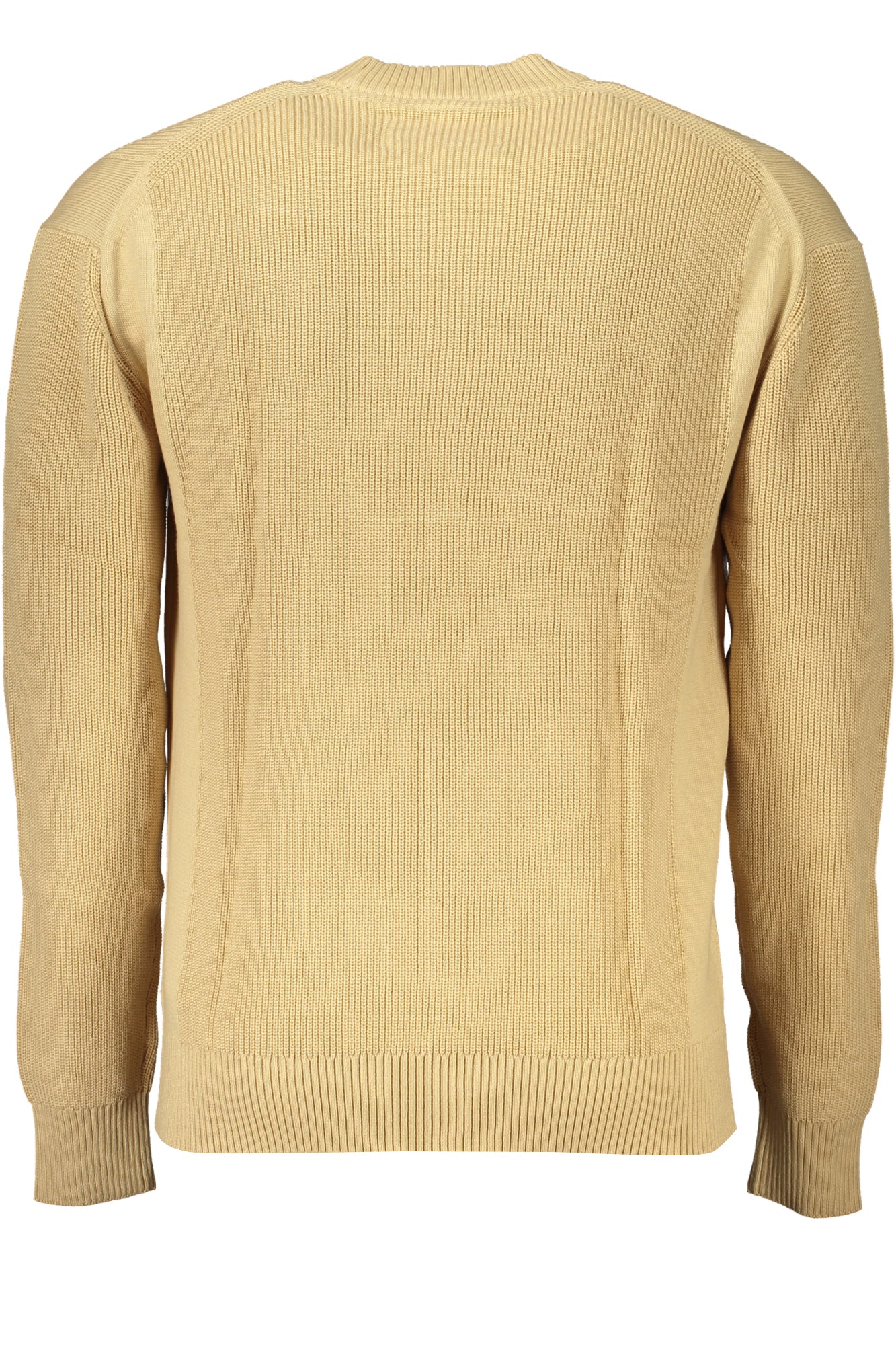 CALVIN KLEIN Pullover Herren – Beiger Langarm-Pullover mit Logo-Stickerei Beige