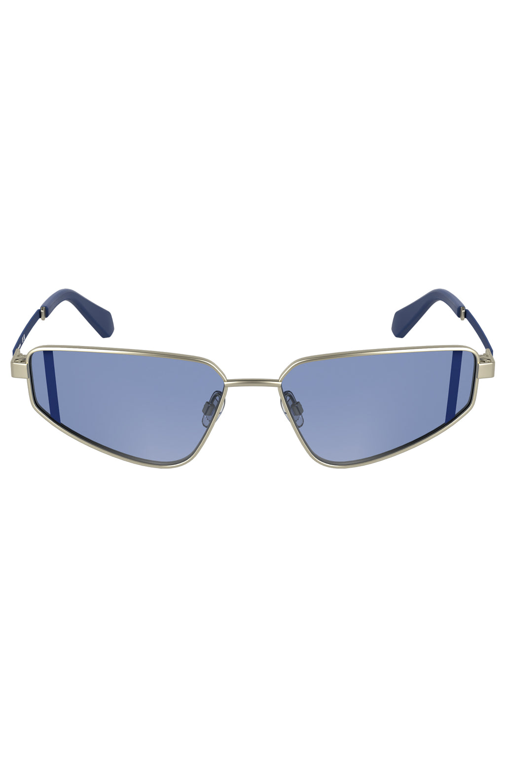 CALVIN KLEIN DAMEN SONNENBRILLE SILBER