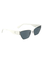 CALVIN KLEIN SONNENBRILLE DAMEN WEISS