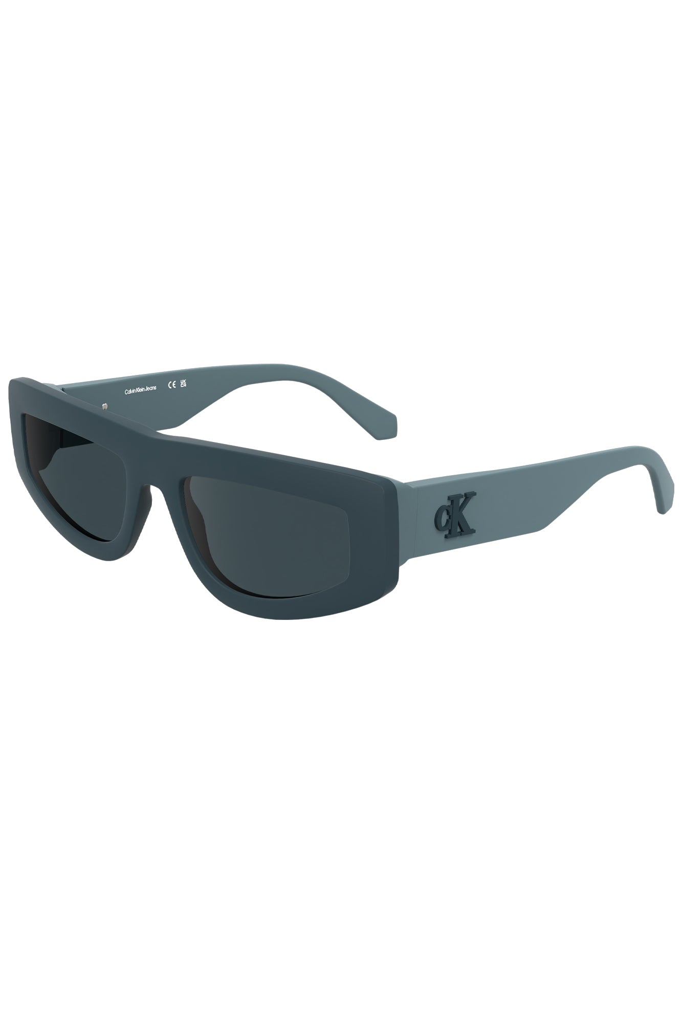 CALVIN KLEIN Damen Sonnenbrille Blau – Tropfenförmige Gläser aus BIO-Material | soulluna.de Blau