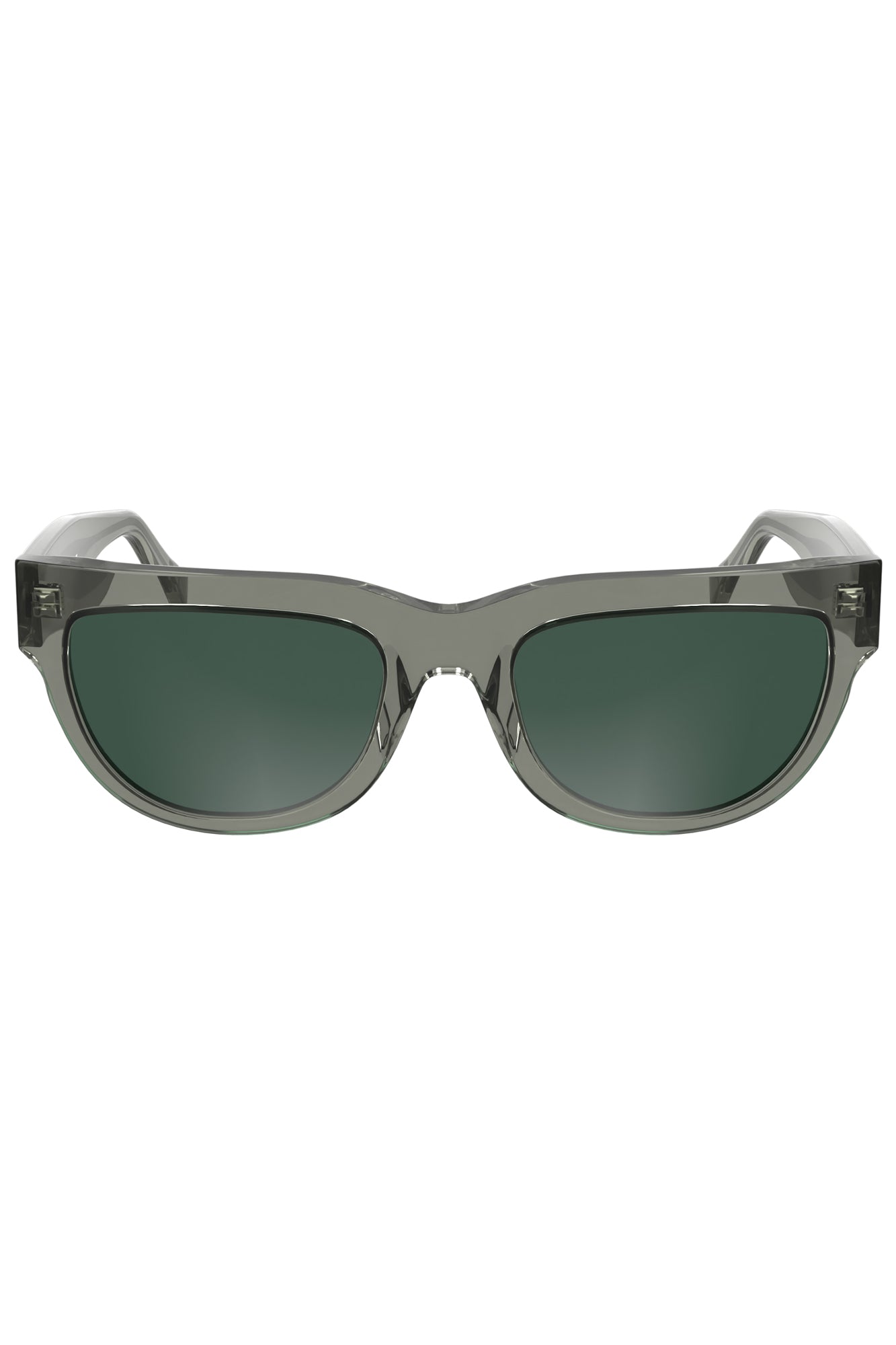 CALVIN KLEIN Damen Sonnenbrille Braun – Eckige Acetat-Brille für Frühjahr/Sommer Zweitbild