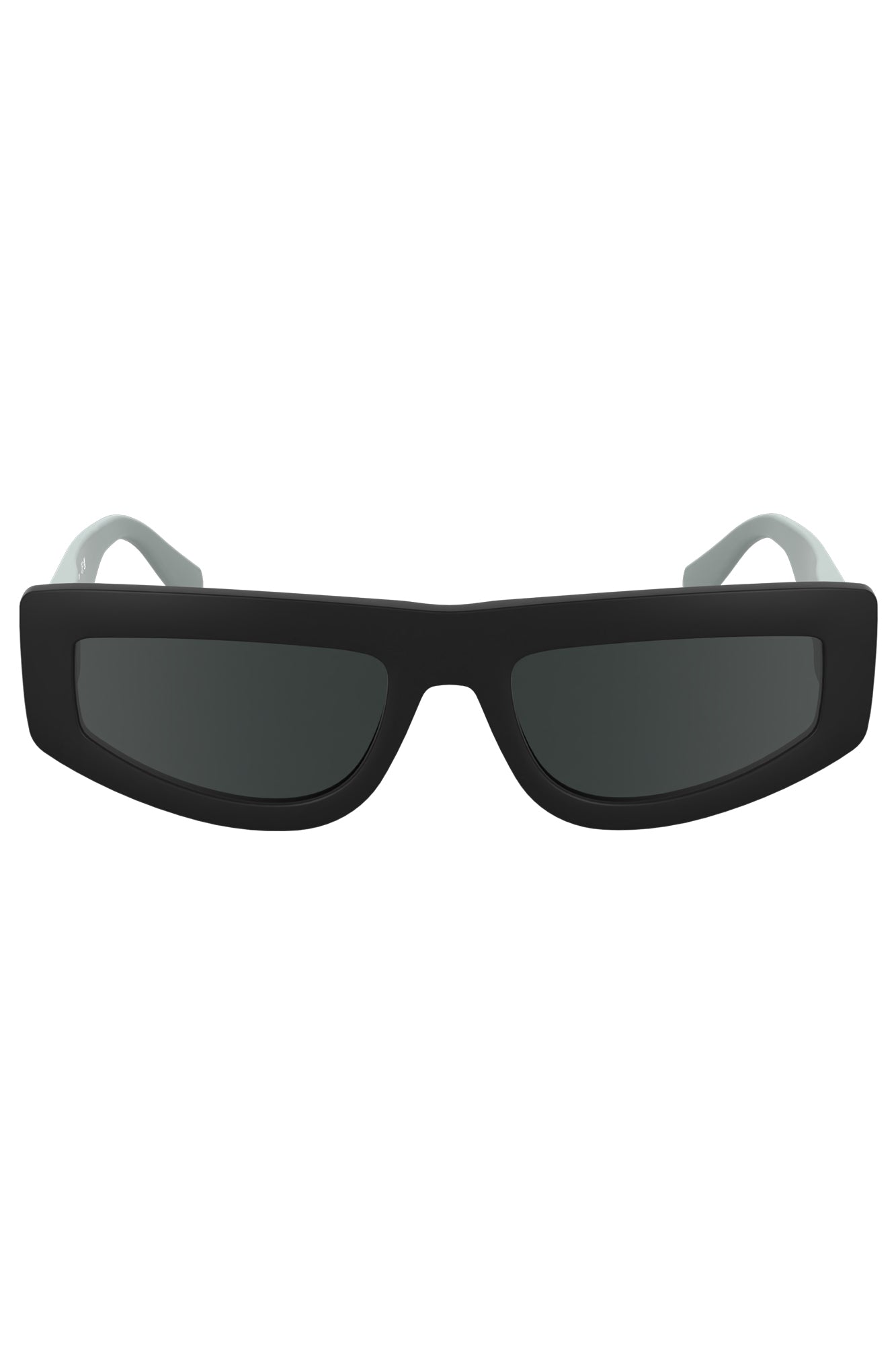 CALVIN KLEIN Damen Sonnenbrille Blau – Tropfenförmige Gläser aus BIO-Material | soulluna.de Zweitbild