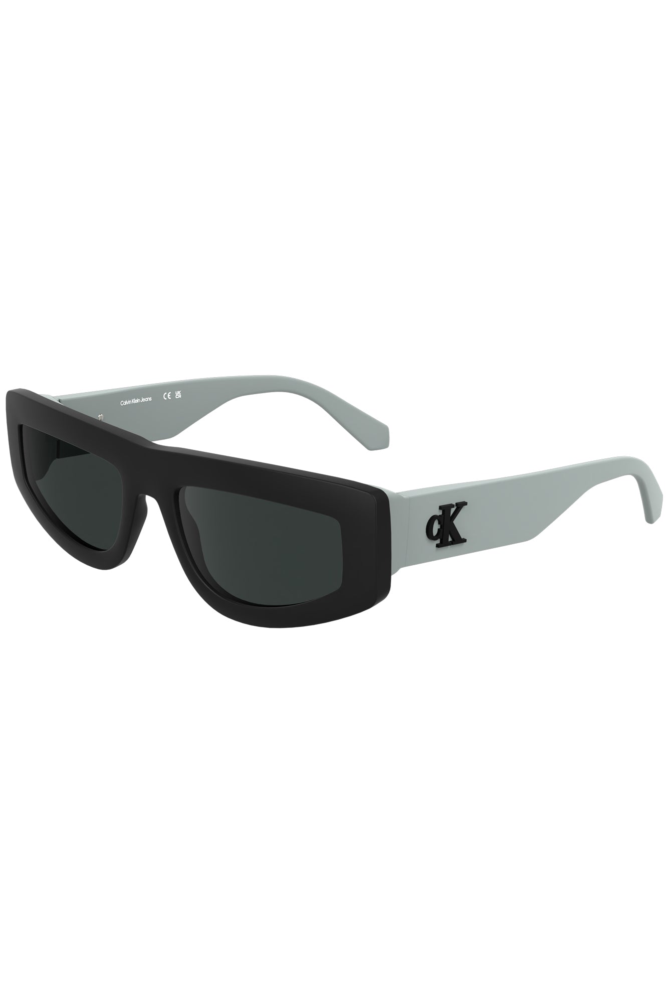 CALVIN KLEIN Damen Sonnenbrille Blau – Tropfenförmige Gläser aus BIO-Material | soulluna.de Schwarz