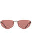 CALVIN KLEIN DAMEN SONNENBRILLE ROSA