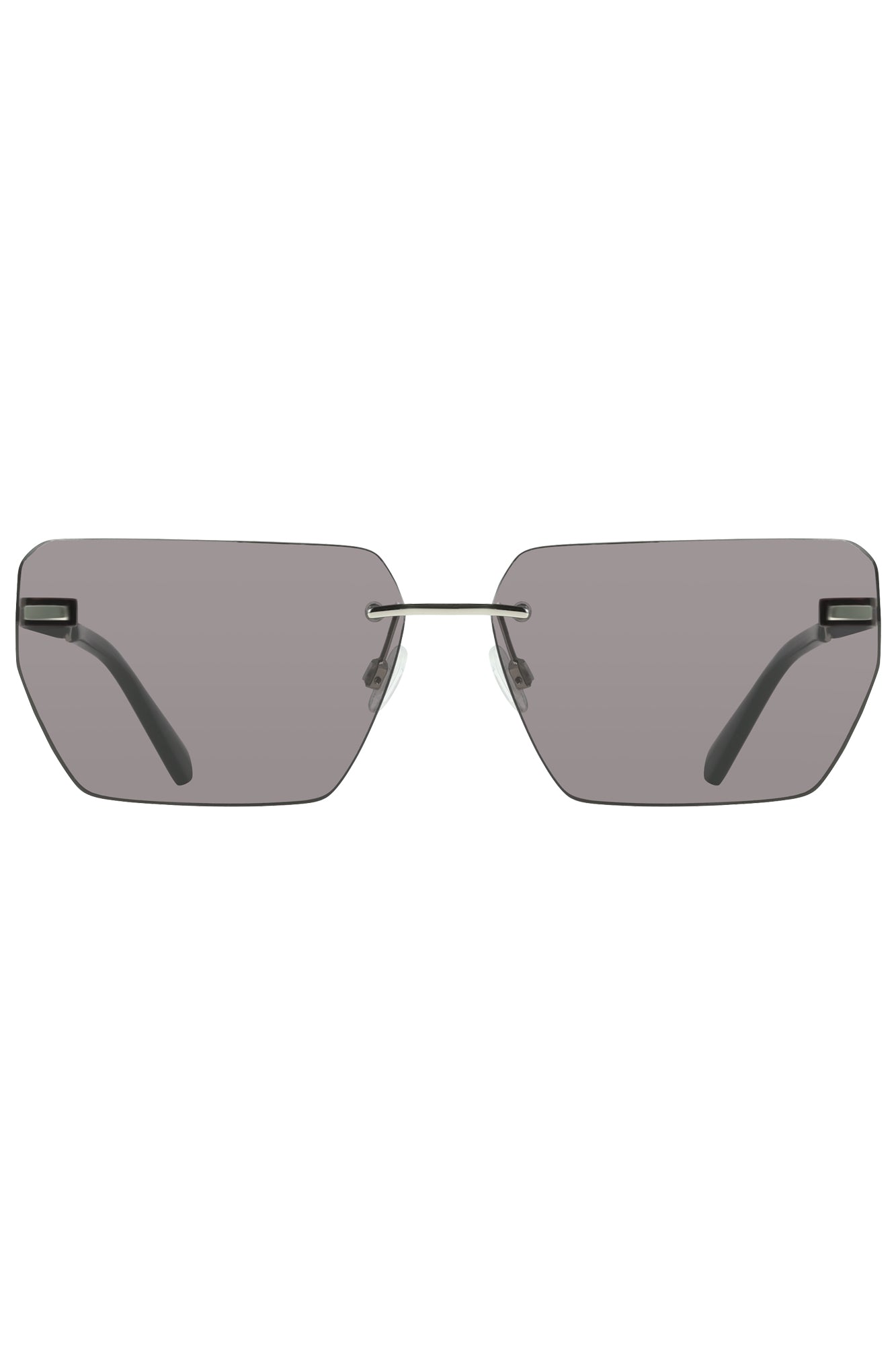 CALVIN KLEIN HERREN SONNENBRILLE SILBER