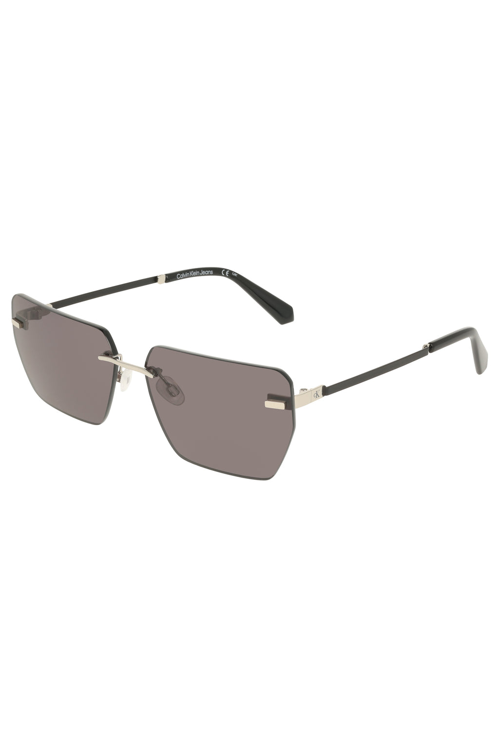 CALVIN KLEIN HERREN SONNENBRILLE SILBER