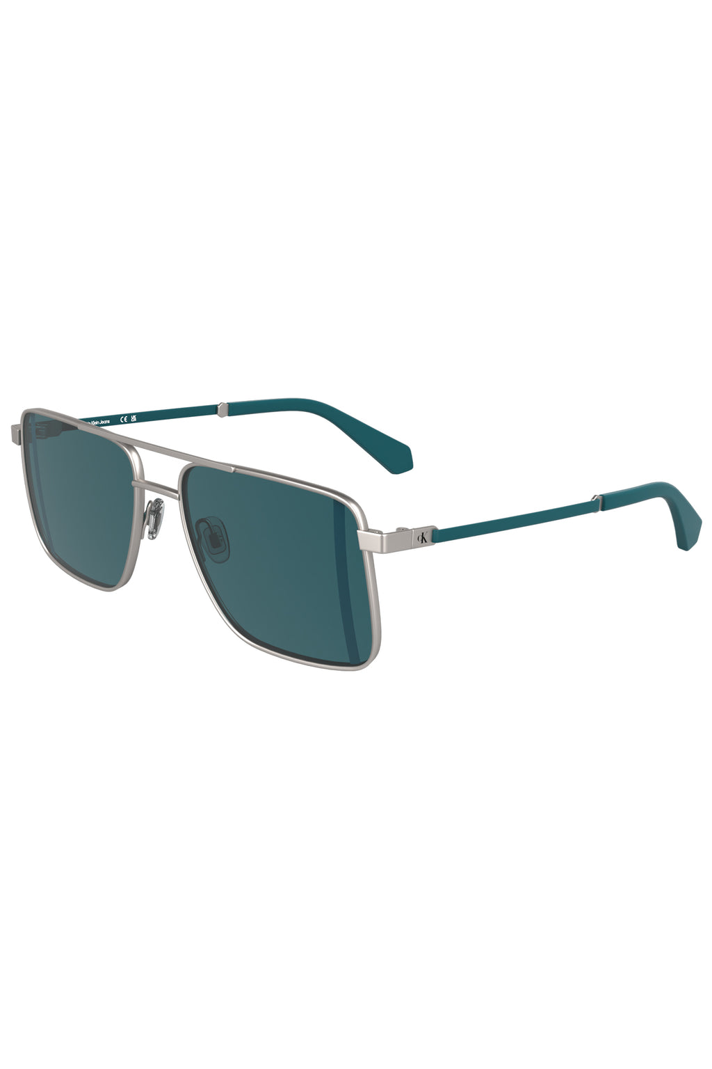 CALVIN KLEIN HERREN SONNENBRILLE SILBER