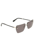 CALVIN KLEIN HERREN SONNENBRILLE SILBER