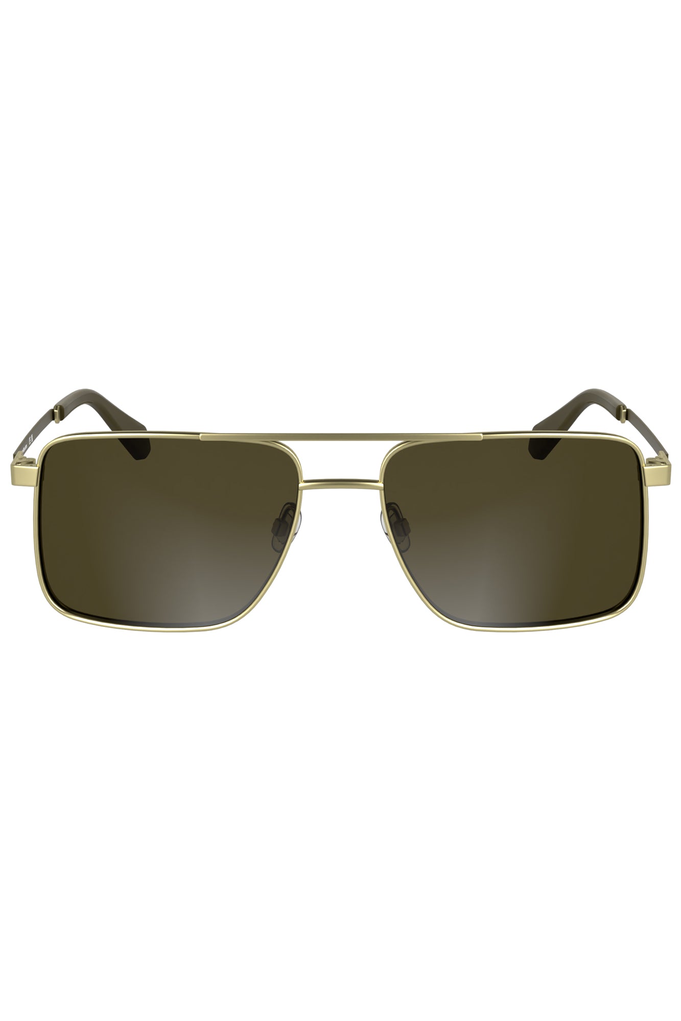 CALVIN KLEIN HERREN SONNENBRILLE GOLD Hauptbild