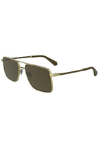 CALVIN KLEIN HERREN SONNENBRILLE GOLD